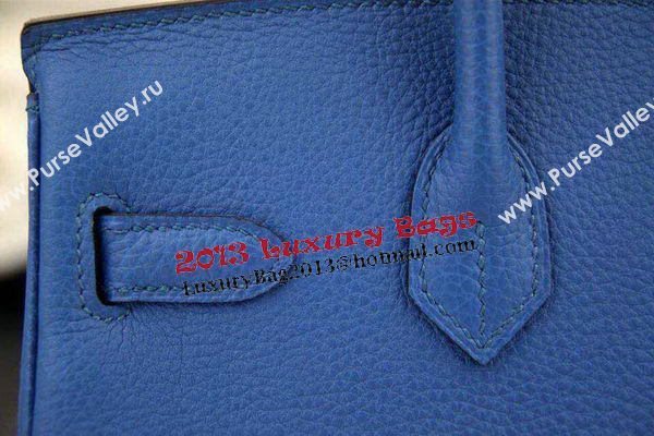 Hermes Birkin 35CM 30CM Tote Bag Original Leather HB35O Blue