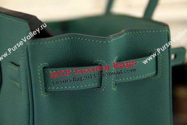 Hermes Birkin 35CM 30CM Tote Bag Original Leather HB35O Dark Green