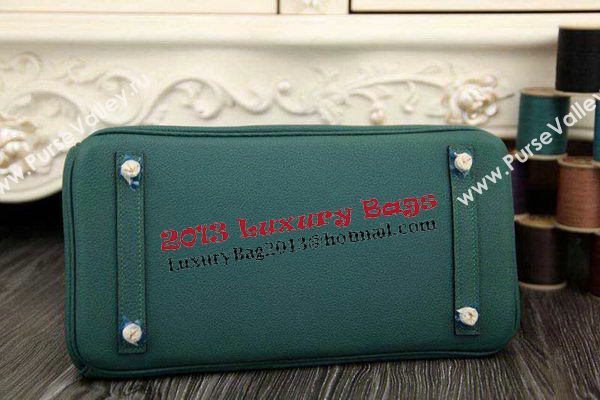 Hermes Birkin 35CM 30CM Tote Bag Original Leather HB35O Dark Green