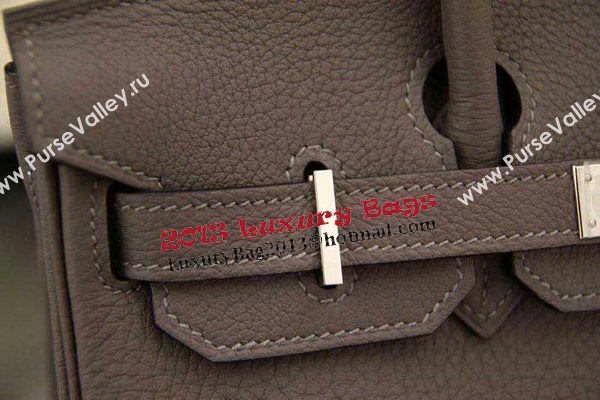Hermes Birkin 35CM 30CM Tote Bag Original Leather HB35O Gray
