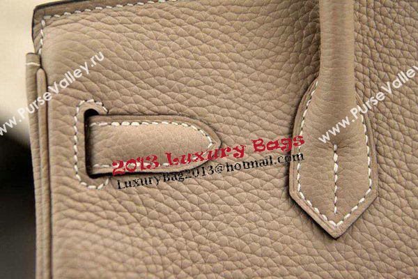 Hermes Birkin 35CM 30CM Tote Bag Original Leather HB35O Grey