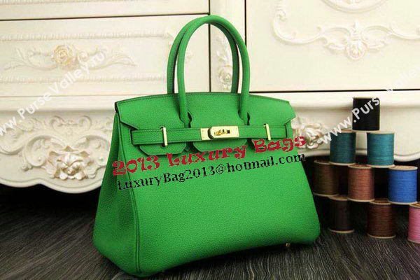 Hermes Birkin 35CM 30CM Tote Bag Original Leather HB35O Green