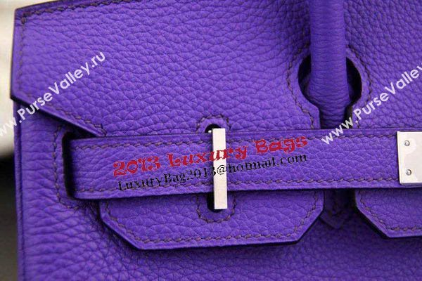 Hermes Birkin 35CM 30CM Tote Bag Original Leather HB35O Lavender