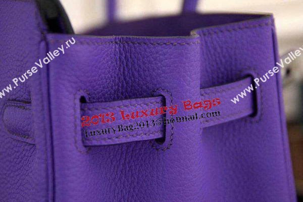 Hermes Birkin 35CM 30CM Tote Bag Original Leather HB35O Lavender