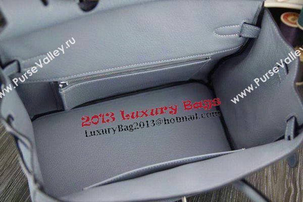 Hermes Birkin 35CM 30CM Tote Bag Original Leather HB35O Light Blue