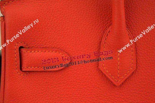 Hermes Birkin 35CM 30CM Tote Bag Original Leather HB35O Orange