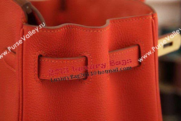 Hermes Birkin 35CM 30CM Tote Bag Original Leather HB35O Orange