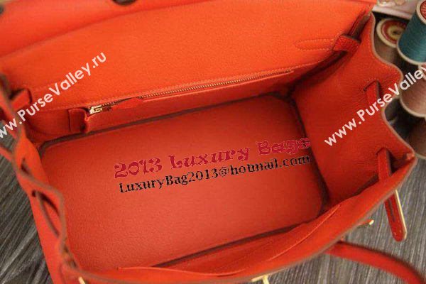 Hermes Birkin 35CM 30CM Tote Bag Original Leather HB35O Orange