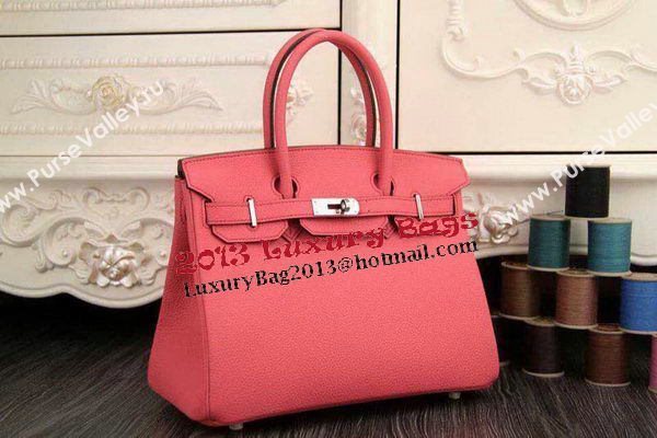 Hermes Birkin 35CM 30CM Tote Bag Original Leather HB35O Pink