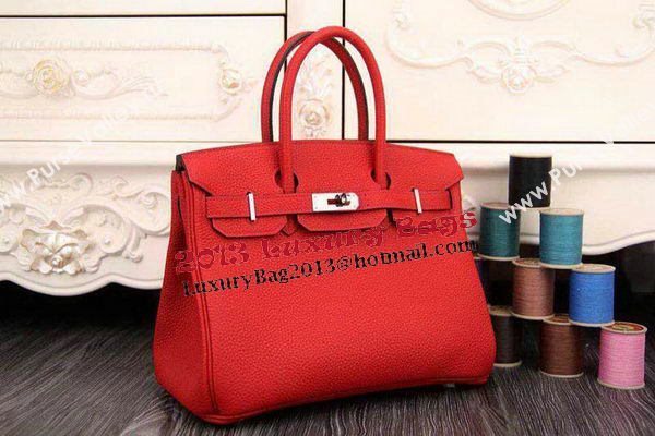 Hermes Birkin 35CM 30CM Tote Bag Original Leather HB35O Red