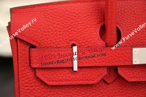 Hermes Birkin 35CM 30CM Tote Bag Original Leather HB35O Red