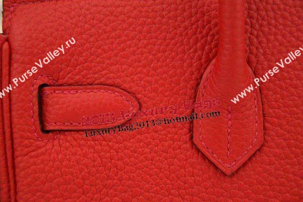 Hermes Birkin 35CM 30CM Tote Bag Original Leather HB35O Red