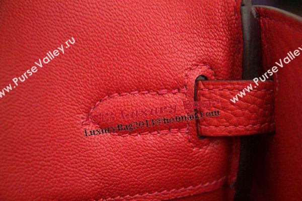 Hermes Birkin 35CM 30CM Tote Bag Original Leather HB35O Red