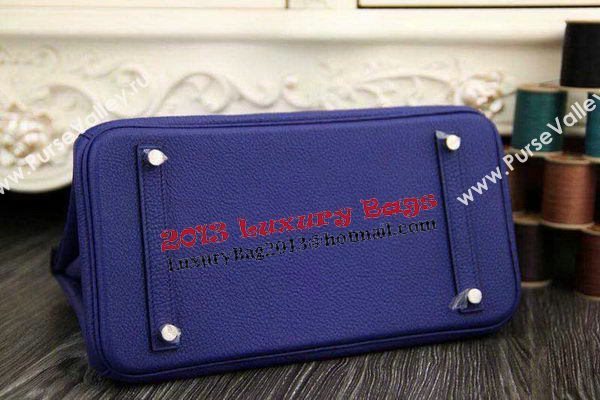Hermes Birkin 35CM 30CM Tote Bag Original Leather HB35O Royal