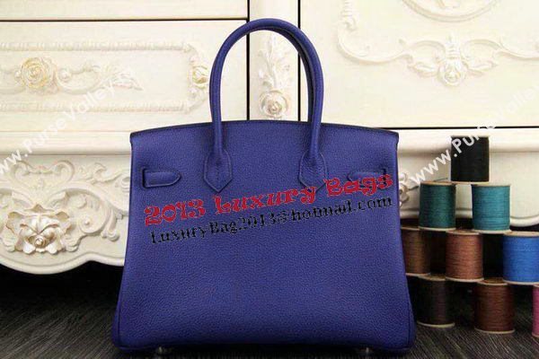 Hermes Birkin 35CM 30CM Tote Bag Original Leather HB35O Royal