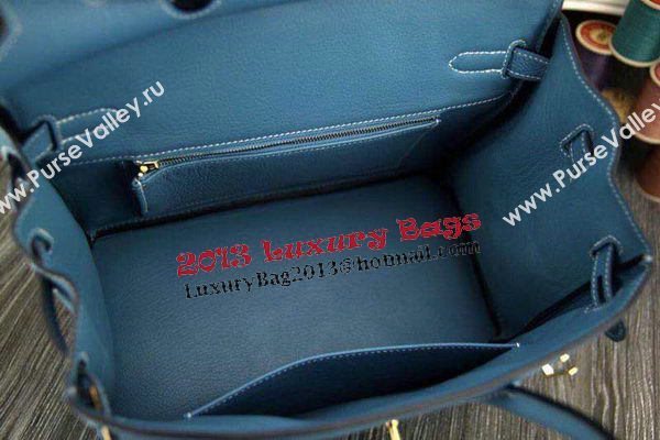 Hermes Birkin 35CM 30CM Tote Bag Original Leather HB35O SkyBlue