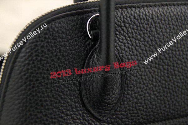 Hermes Bolide 31CM Original Leather Tote Bag Black