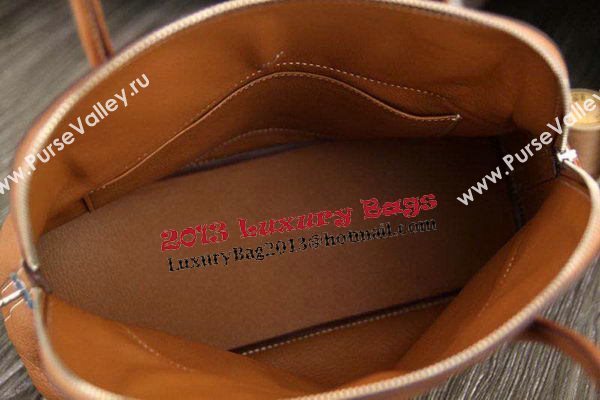 Hermes Bolide 31CM Original Leather Tote Bag Wheat