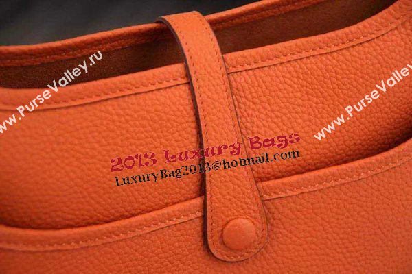 Hermes Evelyne 32cm Messenger Bag H1188 Orange