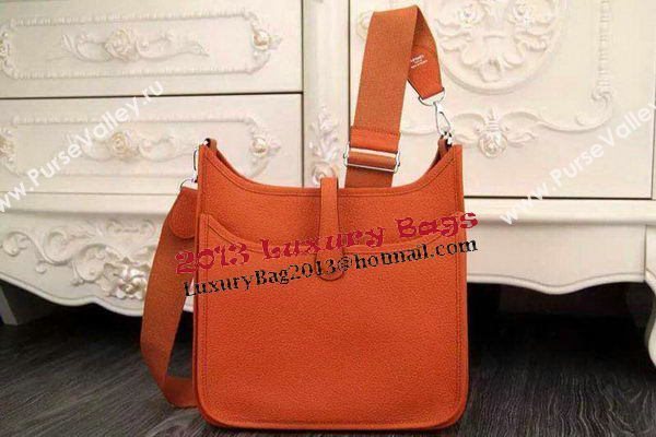Hermes Evelyne 32cm Messenger Bag H1188 Orange
