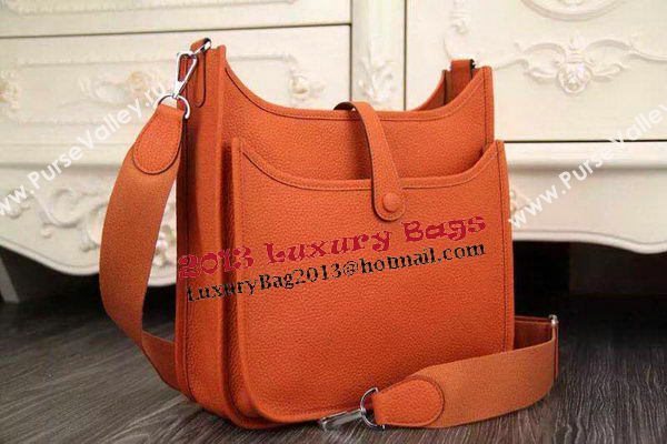 Hermes Evelyne 32cm Messenger Bag H1188 Orange