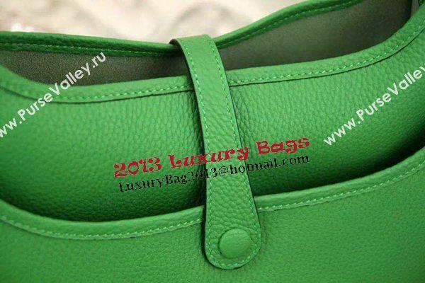 Hermes Evelyne 32cm Messenger Bag H1188 Green