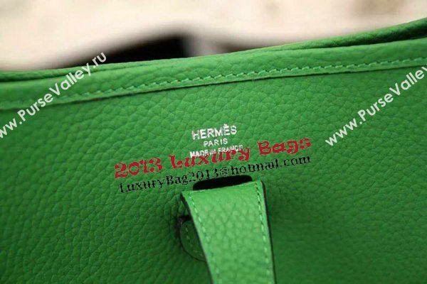 Hermes Evelyne 32cm Messenger Bag H1188 Green