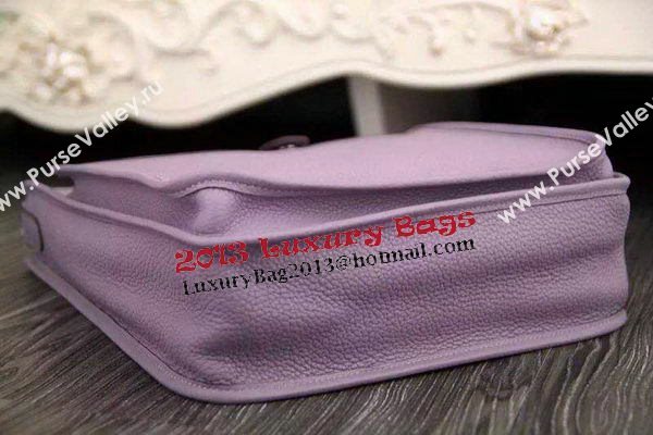 Hermes Evelyne 32cm Messenger Bag Original Leather H1188 Lavender