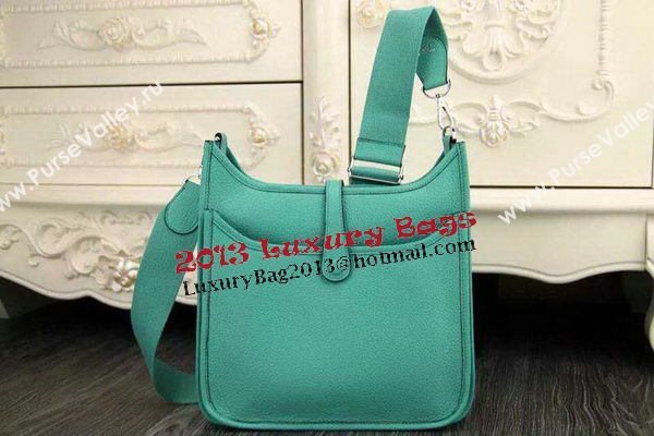 Hermes Evelyne 32cm Messenger Bag H1188 Light Green