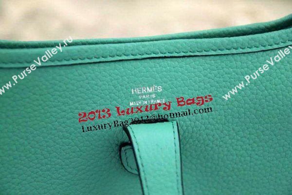 Hermes Evelyne 32cm Messenger Bag H1188 Light Green