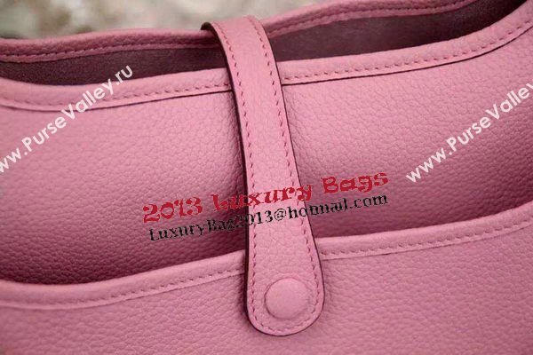 Hermes Evelyne 32cm Messenger Bag H1188 Pink