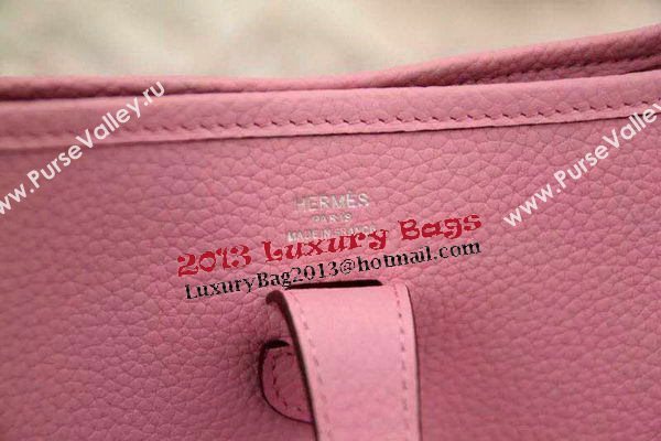 Hermes Evelyne 32cm Messenger Bag H1188 Pink