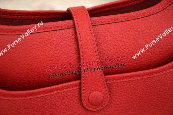 Hermes Evelyne 32cm Messenger Bag H1188 Red