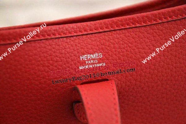 Hermes Evelyne 32cm Messenger Bag H1188 Red