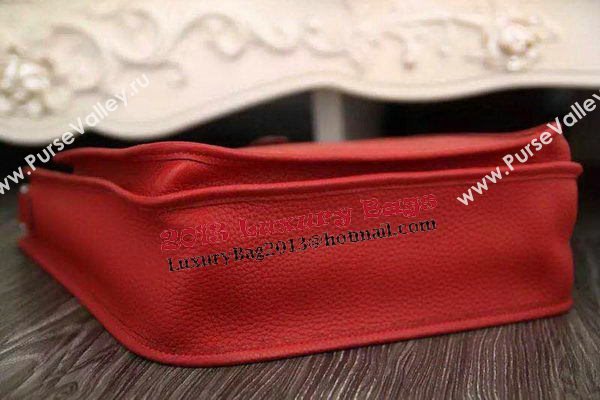 Hermes Evelyne 32cm Messenger Bag H1188 Red