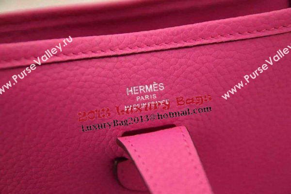 Hermes Evelyne 32cm Messenger Bag H1188 Rose