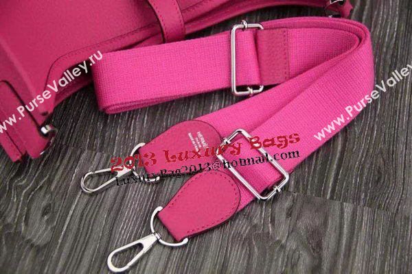 Hermes Evelyne 32cm Messenger Bag H1188 Rose