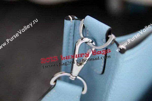 Hermes Evelyne 32cm Messenger Bag H1188 SkyBlue