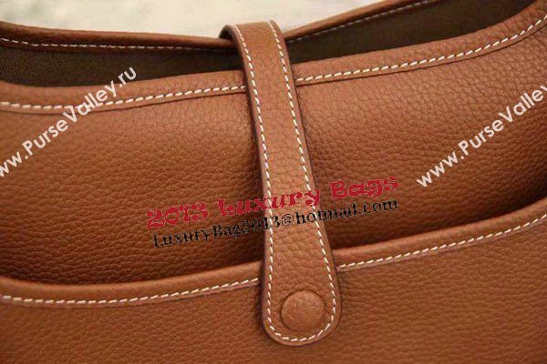 Hermes Evelyne 32cm Messenger Bag H1188 Wheat