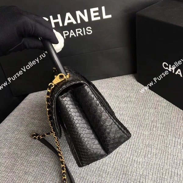 Chanel Original Python Leather Tote Bag 8119A