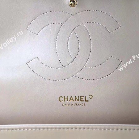 Chanel Maxi Quilted Classic Flap Bag Apricot Sheepskin Leather A58601 Gold