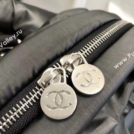 Chanel Backpack Original Sheepskin Leather A33002 Black