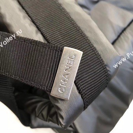 Chanel Backpack Original Sheepskin Leather A33002 Black