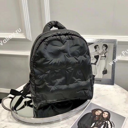 Chanel Backpack Original Sheepskin Leather A33002 Black