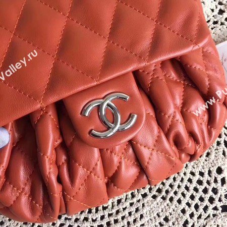 Chanel Classic Flap Bag Sheepskin Leather A33658 Brown