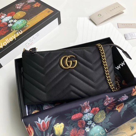 Gucci GG Marmont mini Chain Bag 443447 Black