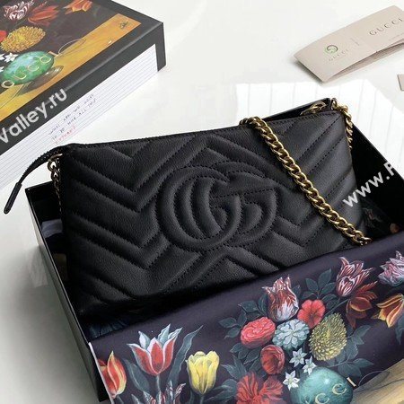 Gucci GG Marmont mini Chain Bag 443447 Black