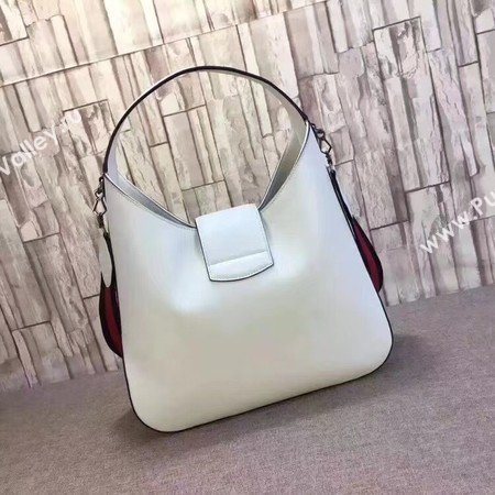 Gucci Dionysus Medium Leather Hobo Bag 446687 White