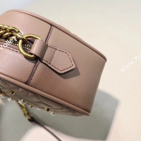 Gucci GG Marmont Small Shoulder Bag 447632 Pink