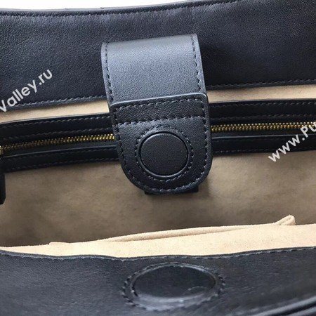 Gucci GG Marmont Medium Matelasse Shoulder Bag 453569 Black